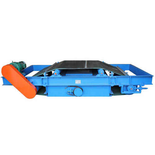 Self-discharging Electro Magnetic Belt Separator RCDD Series Suspended On Conveyor